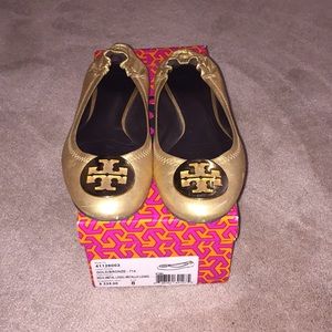 REVA gold/bronze flat -